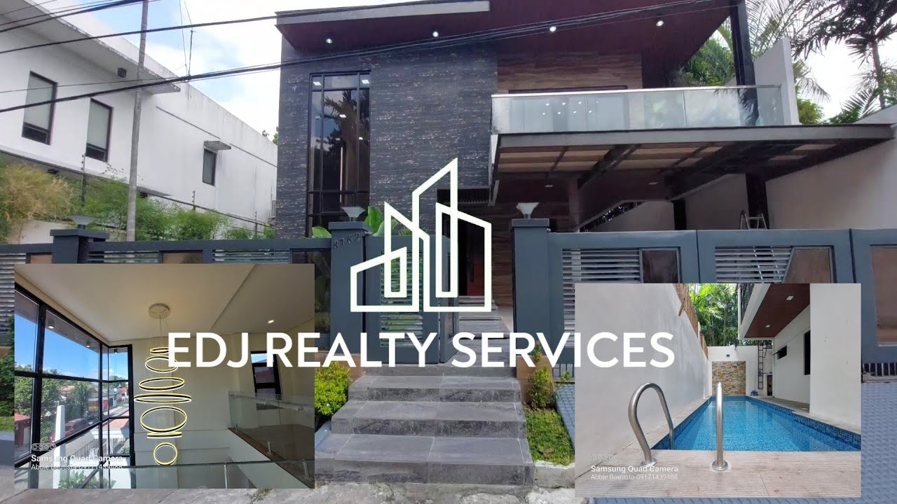 HOUSE TOUR LUXURY HOUSE AND LOT FOR SALE WITH SWIMMING POOL IN
