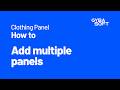 How to add multiple Clothing Panels | Gybasoft