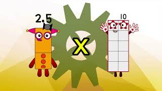 What happens when you multiply a number by 10 | Learn to Count | NSO | Numberblocks_School_Online