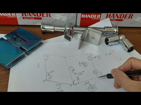 Video Cách Trừ Kính Cabin phòng tắm mở quay Vuông Góc Bản lề... - youtube