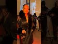 Rihanna arriving backstage at Asap Rocky's #awgenization show #shorts