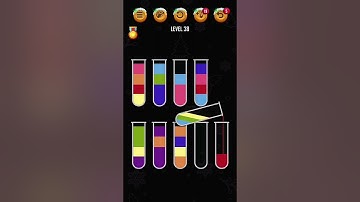 Water Sort Puzzle. Level 36-40.