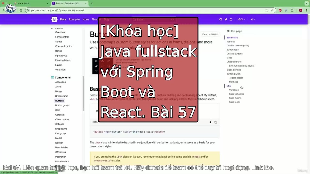 Bài 57-60: Java Fullstack với Spring Boot và React - YouTube