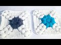 Most Beautiful Crochet Puff Stitch Granny Square | Easy Crochet Pattern for Beginners