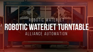 Robotic Waterjet System for Cutting Molded Automotive Headliners | Alliance Automation - Flint, MI