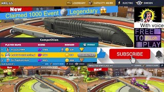 Trainstation2 Halloween Event 222 - Claimed 1000 Event Coins Legendary Train