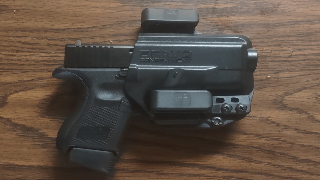 The best Glock 26 holster 🤔.....Bravo concealment torsion IWB YouTube