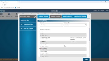 Fotopia Capture Tutorial: Creating a Document Type