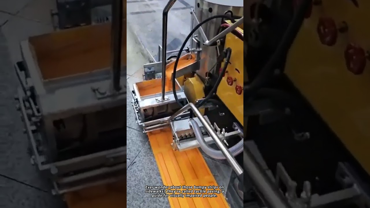 How Sidewalk Guides for the Blind are Made