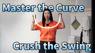 The swing is a curve. Break through 100 years of golf dilemmas! [#BaeKyungEun][#KGOLF24]