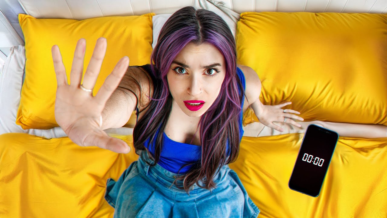 24 HORAS EN MI CAMA !!