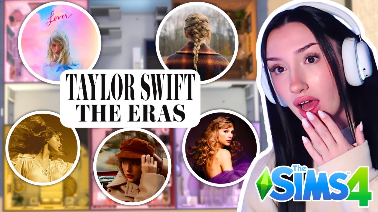 Every Rooms a Different TAYLOR SWIFT ERA in The Sims 4