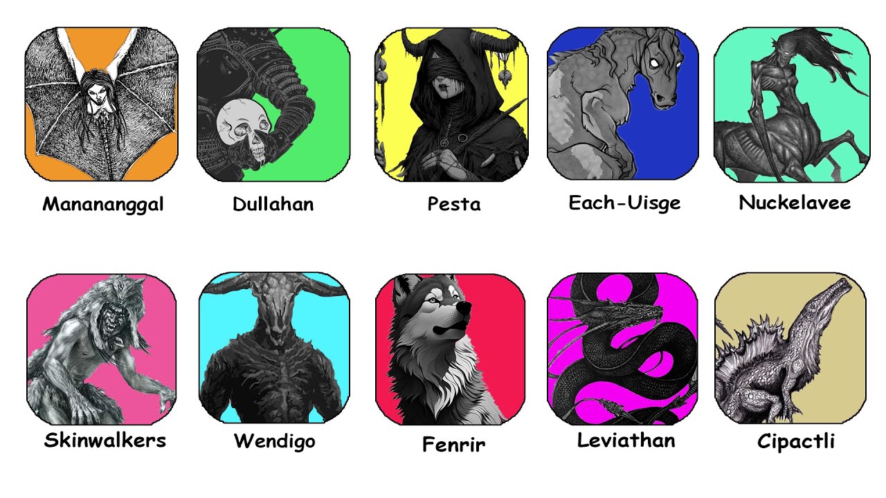 Mythical Monsters Explained in 10 Minutes