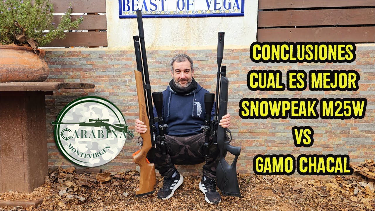 DUELO GAMO CHACAL SNOWPEAK M25W, CUAL ES MEJOR? Y GRACIAS 