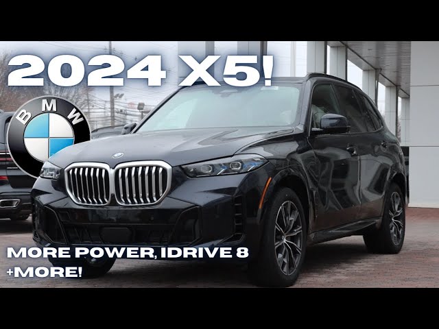 Walk Around and Overview: 2024 BMW X5 xDrive40i! (New X5 LCI w/ New Design,  Engines, + More)! - YouTube