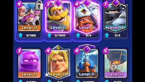 The best deck for 7x elixir in clash Royale 