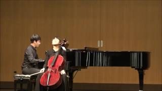 104學年度全國學生音樂比賽國中A組大提琴特優第一名王詠慈(Yung-Tzu Wang, 14yo)