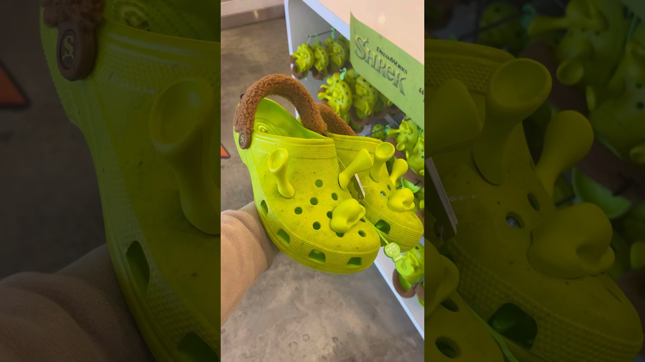 Crocs unveil new Shrek-collaboration - as they say the ogre
