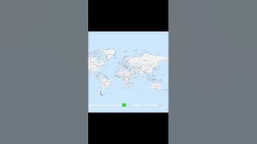 Getting a comment from every country (Part 1) #country #geography #maps #shorts #viral #mapchart