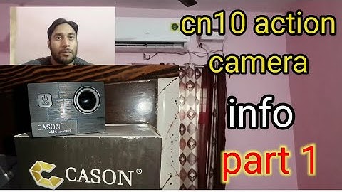 action camera full review  | functions settings | cason cn 10 | 4k wifi