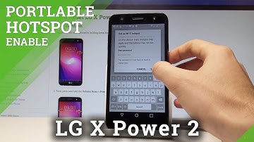 How to Create Wi-Fi Hotspot in LG X Power 2 - Portable Hotspot |HardReset.Info