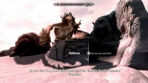 Skyrim Main Quest Walkthrough Part 11 - An Odd Conversation with a Dragon (Xbox 360)