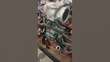 Remove Cummins ISL engine and Zf transmission from a Gillig Bus.