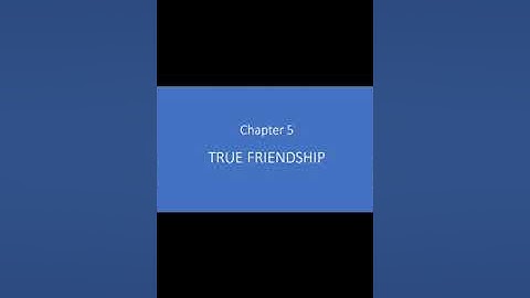 Class 4 Moral Science Chapter 5