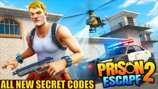 PRISON ESCAPE 2 ROGUELIKE - ALL NEW SECRET CODES - FORTNITE CREATIVE