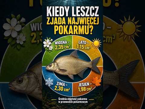 Kiedy leszcz je najwięcej