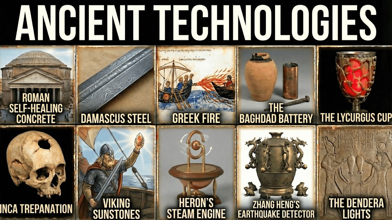 10 Ancient Technologies That Shouldn't Have Existed