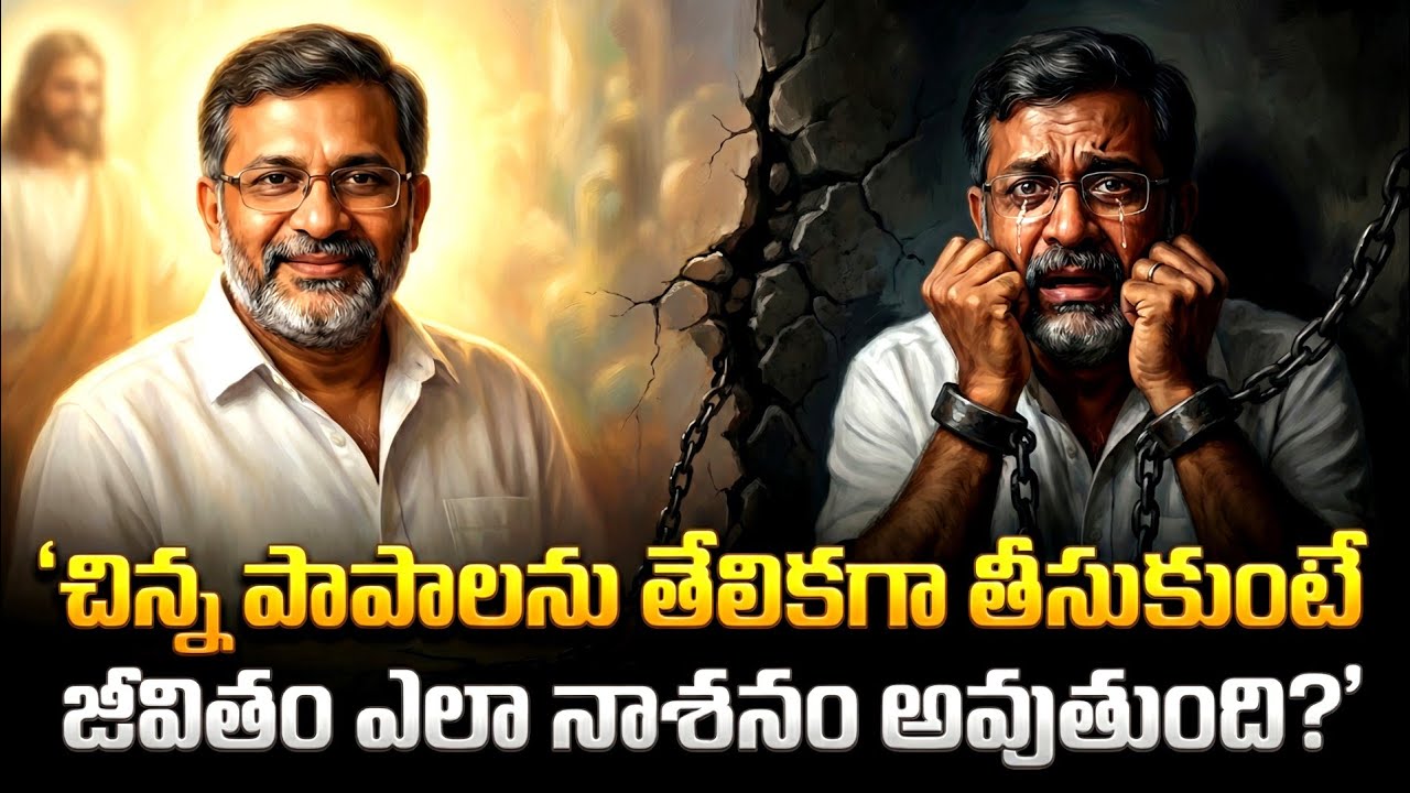 చిన్న పాపాలు నిన్ను నాశనం చేస్తున్నాయా? దేవుడు హెచ్చరిస్తున్న భయంకరమైన సత్యం #SinAndRepentance