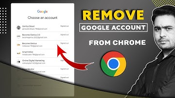 how to remove google account from chrome | remove gmail account from chrome browser