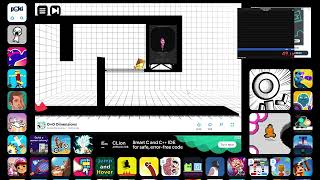 New PB in OvO dimensions the grid, coins, glitchless