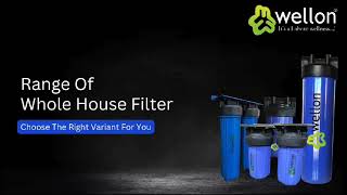 Say Goodbye to Hard Water Problems with Wellon Softener Filters!