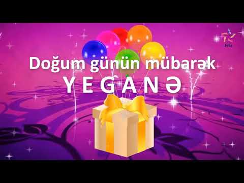 Doğum günü videosu - YEGANƏ