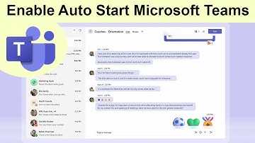 How to Enable Auto Start Microsoft Teams when PC Starts?