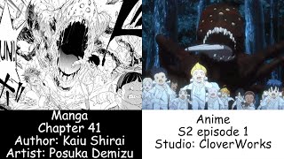 Anime VS Manga The Promised Neverland Season 2 Episode 1 (Comparison +  Deleted Scenes) - YouTube