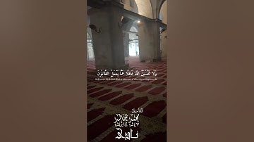 ولا تحسبن الله غافلا عما يعمل الظالمون بصوت القارئ محمد خالد نادي #islam #quran #فلسطين