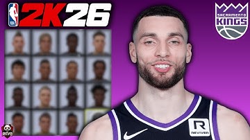Best ZACH LAVINE Face Creation NBA 2k26! (No Pausing Needed)