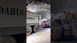 #94 Loading scania r580. погрузка самосвала в шахте.