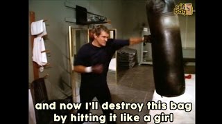 TV's worst boxer (episode 1 of Dynasty, 1981)