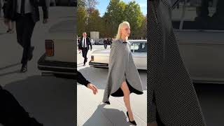 Anya Taylor-Joy Arriving At Christian Dior Paris Fashion Week On10, 01, 2025