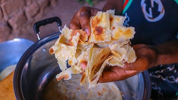 Soft Layered Chapati / Homemade layered Chapati