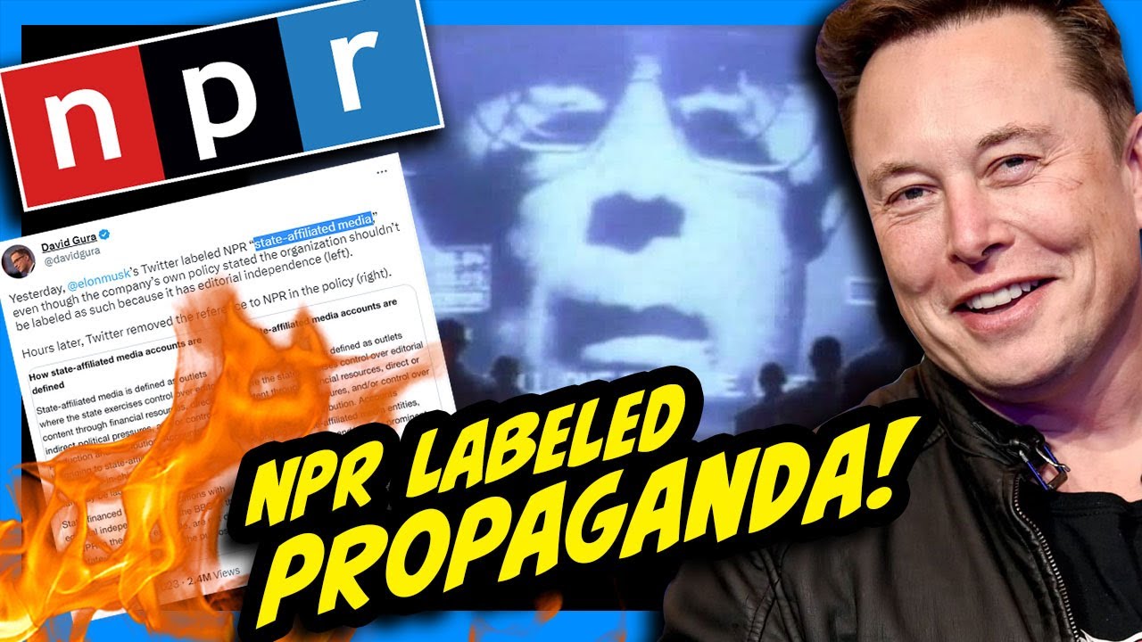 Twitter Labels NPR as State-Affiliated PROPAGANDA?!