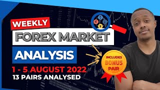 Weekly Forex Market Analysis 1 - 5 Aug 2022 | 13 Pairs Analysed