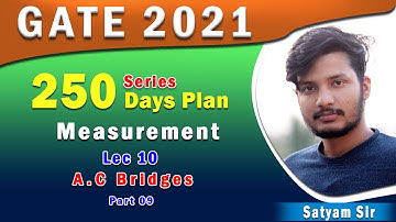 Lec  10 I Ac Bridges I Part 09 I 250 days Plan I GATE 2021 I Genique