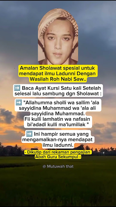 Abah : Ilmu laduni #dakwah #sunnah #fiqih #kajiandakwah #quotesislami #hijrah #populer #shortsviral