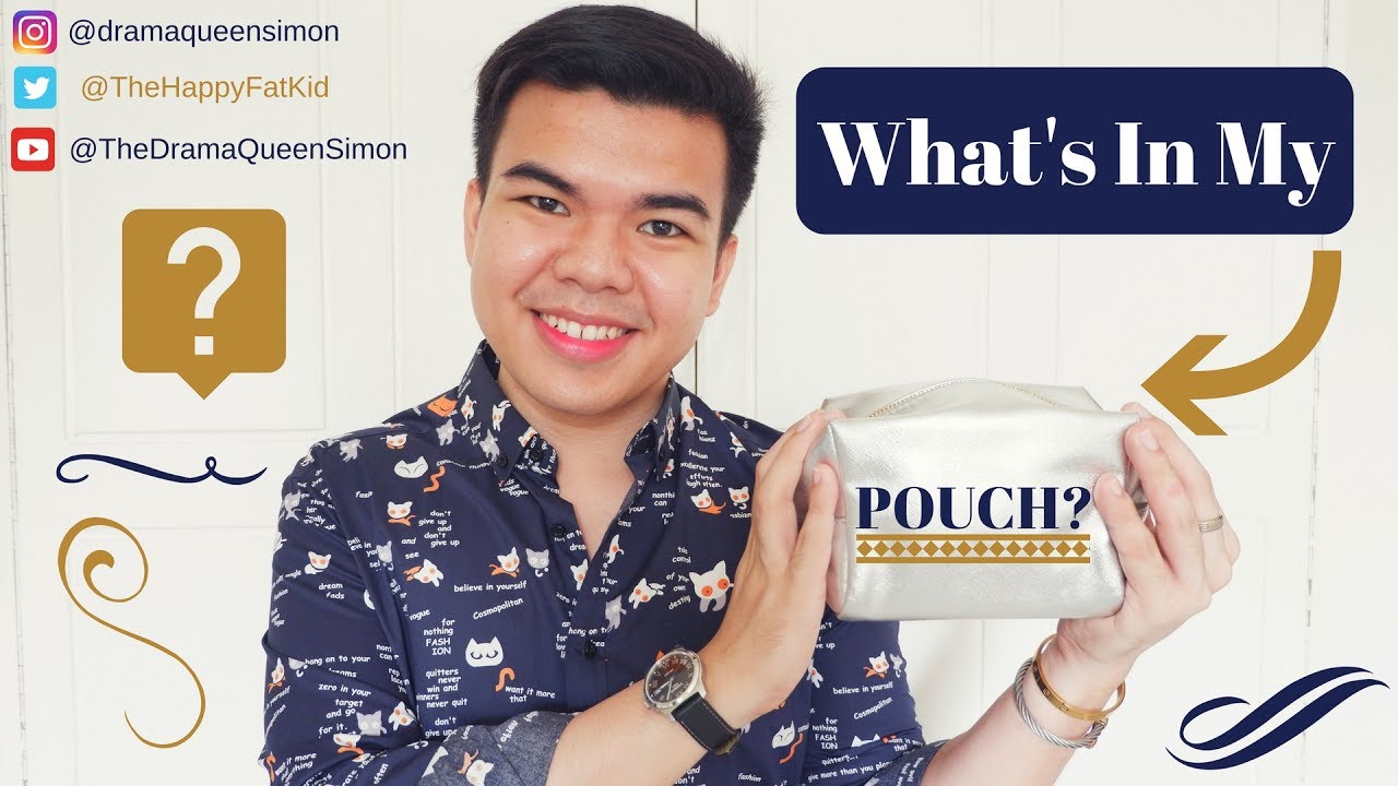 What's In My Pouch? - Drama Queen Simon