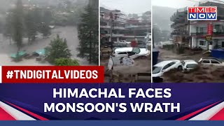 Monsoon Wreaks Havoc In Himachal Pradesh As Hill State Witnesses Cloud Burst screenshot 5